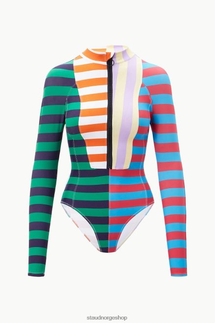 kvinner amalia utslett vakt cabana stripe multi 6048FN686 STAUD klær
