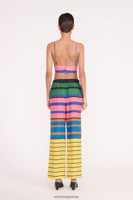 kvinner alize bukse formentera stripe 6048FN514 STAUD klær