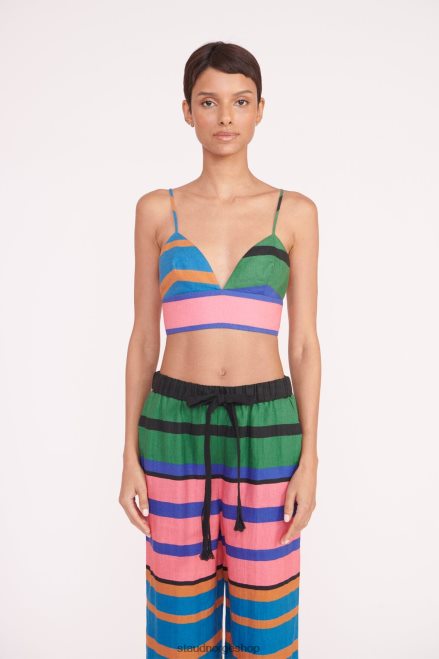 kvinner alize bukse formentera stripe 6048FN514 STAUD klær