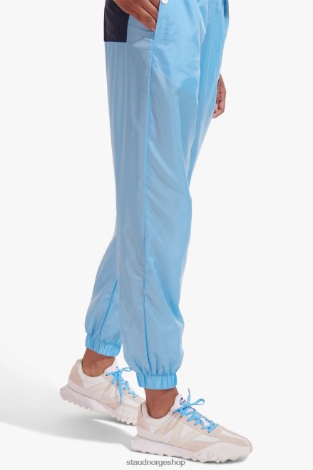 kvinner beltebukse i nylon alaskan blå 6048FN561 NB X STAUD klær