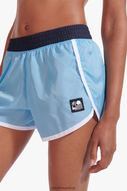 kvinner nylon er kort alaskan blå 6048FN565 NB X STAUD klær