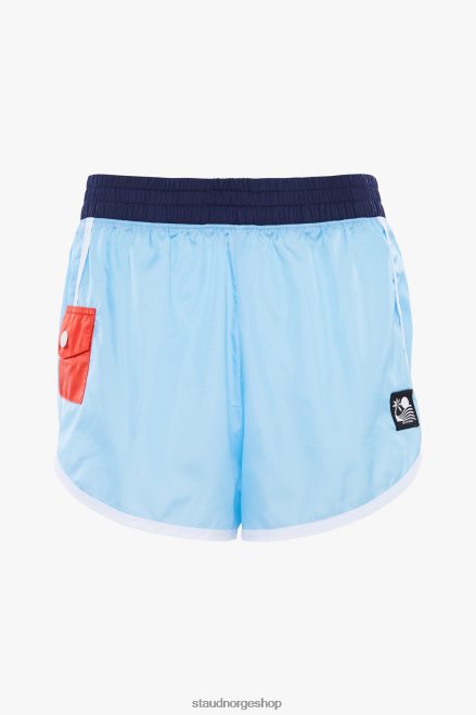 kvinner nylon er kort alaskan blå 6048FN565 NB X STAUD klær