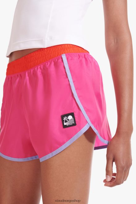 kvinner nylon er kort fuchsia 6048FN566 NB X STAUD klær