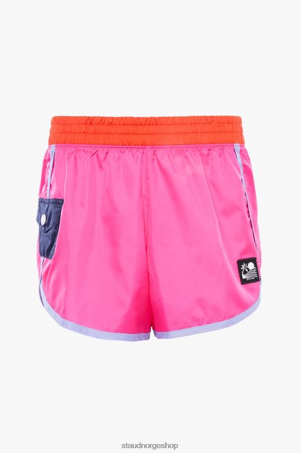 kvinner nylon er kort fuchsia 6048FN566 NB X STAUD klær