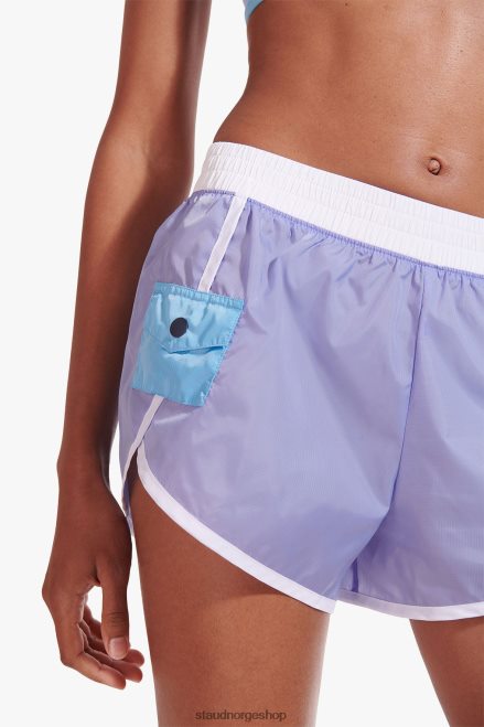 kvinner nylon er kort galakse lilla 6048FN567 NB X STAUD klær