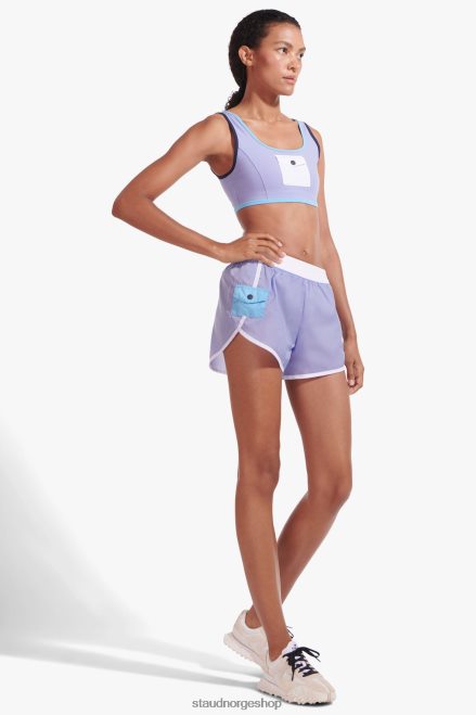 kvinner nylon er kort galakse lilla 6048FN567 NB X STAUD klær