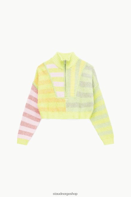 kvinner cropped hampton genser multi solstråle 6048FN579 STAUD klær