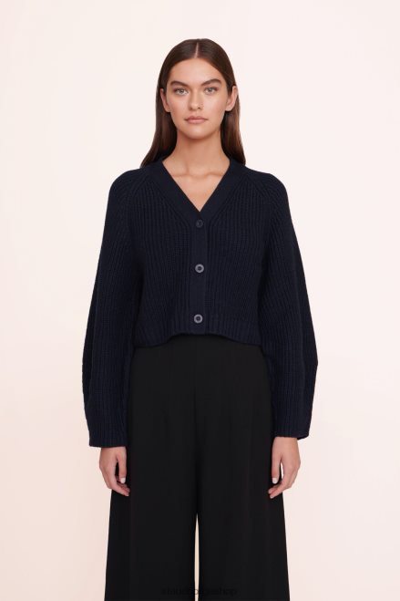 kvinner mirabel cardigan marinen 6048FN602 STAUD klær