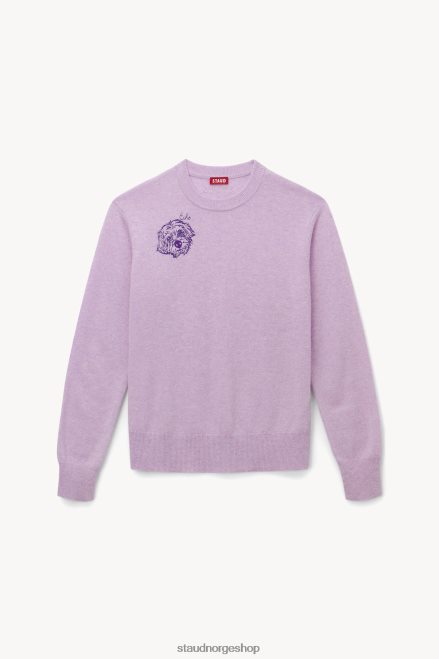 kvinner tilpasset kashmir genser lavendel 6048FN1036 STAUD x C.BONZ tilbehør