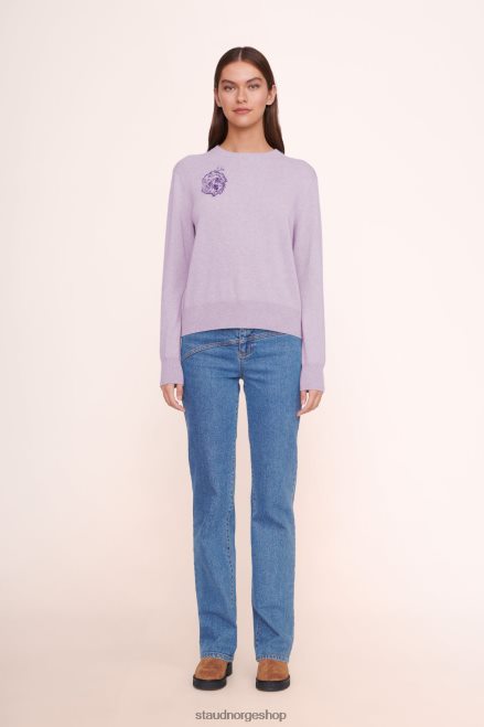 kvinner tilpasset kashmir genser lavendel 6048FN1036 STAUD x C.BONZ tilbehør