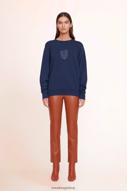 kvinner tilpasset unisex genser marinen 6048FN1029 STAUD x C.BONZ tilbehør