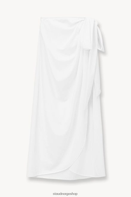 kvinner angelica coverup skjørt hvit 6048FN640 STAUD klær