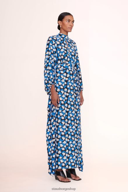 kvinner danica kjole hvit syre floral 6048FN239 STAUD klær