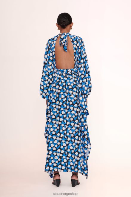 kvinner danica kjole hvit syre floral 6048FN239 STAUD klær