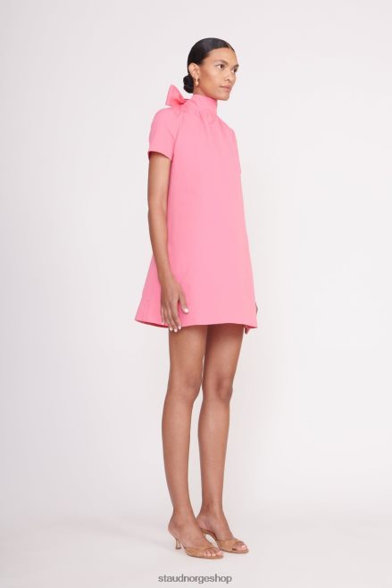 kvinner mini ilana kjole korallrosa 6048FN140 STAUD klær