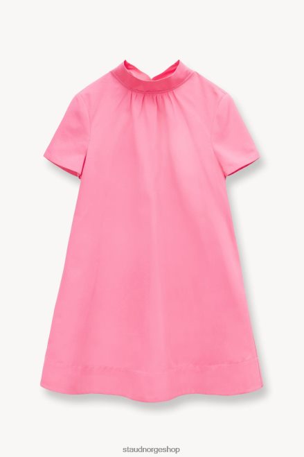 kvinner mini ilana kjole korallrosa 6048FN140 STAUD klær