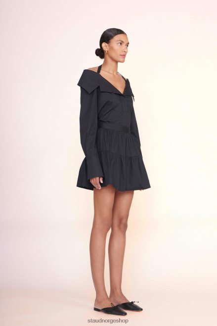 kvinner mini sjøskjørt svart 6048FN490 STAUD klær