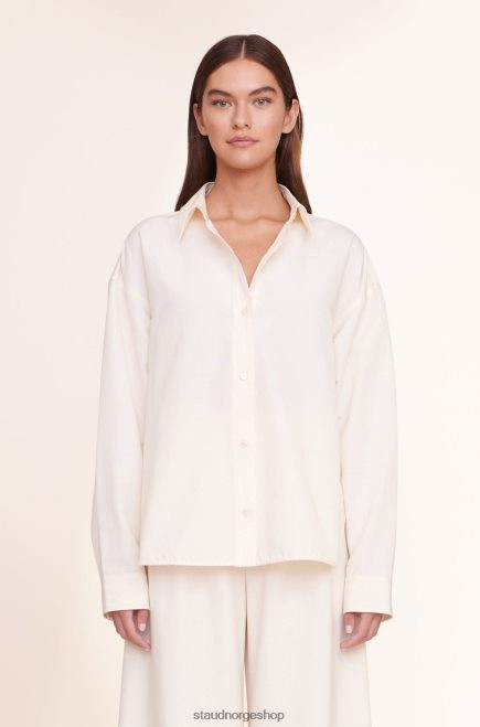 kvinner leonora oversized topp elfenbein 6048FN439 STAUD klær