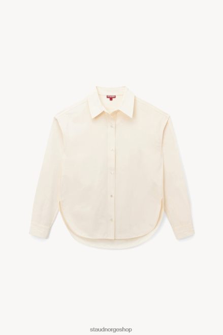 kvinner leonora oversized topp elfenbein 6048FN439 STAUD klær
