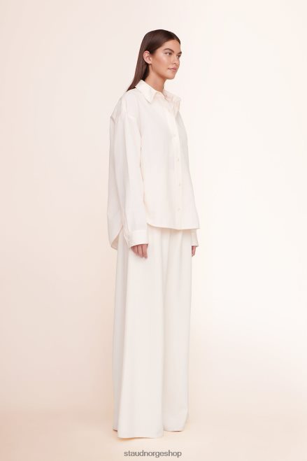 kvinner leonora oversized topp elfenbein 6048FN439 STAUD klær