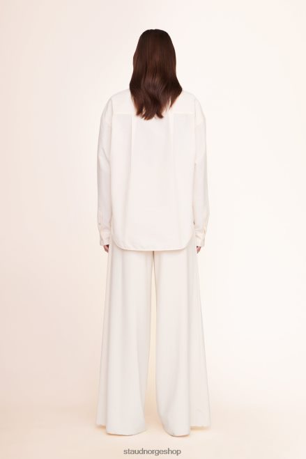 kvinner leonora oversized topp elfenbein 6048FN439 STAUD klær