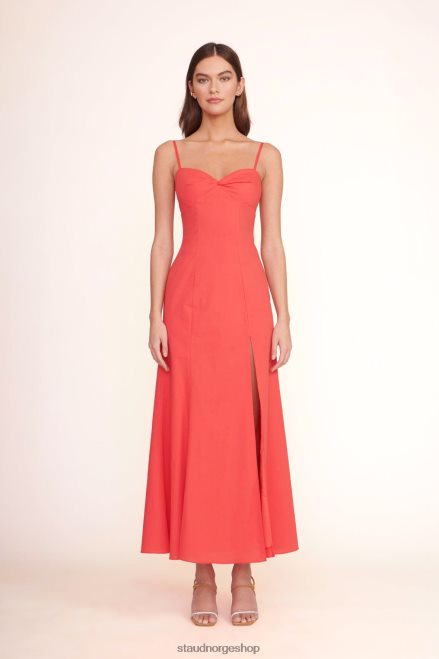kvinner laurbær krystallhæl semsket skinn rhinestone cashew 6048FN876 STAUD sko