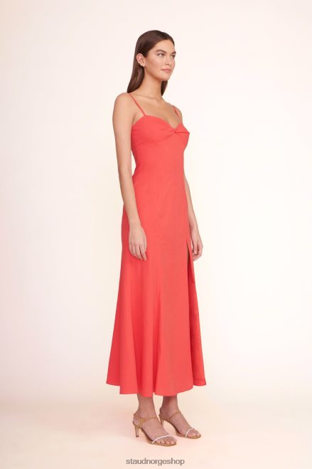 kvinner laurbær krystallhæl semsket skinn rhinestone cashew 6048FN876 STAUD sko